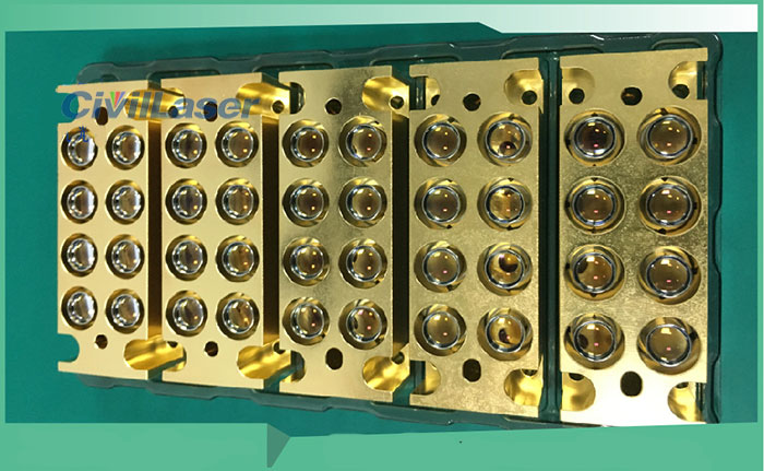 Nichia Diodo láser NUBM08 450nm 38w Powerful Azul LD